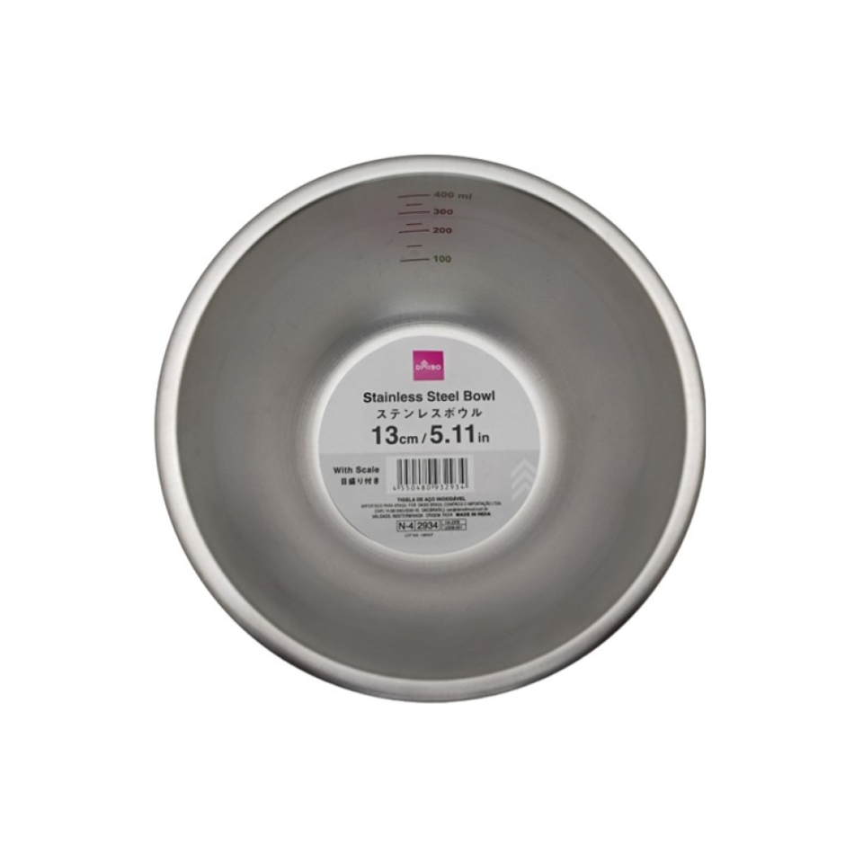 Stainless Steel Bowl 13cm