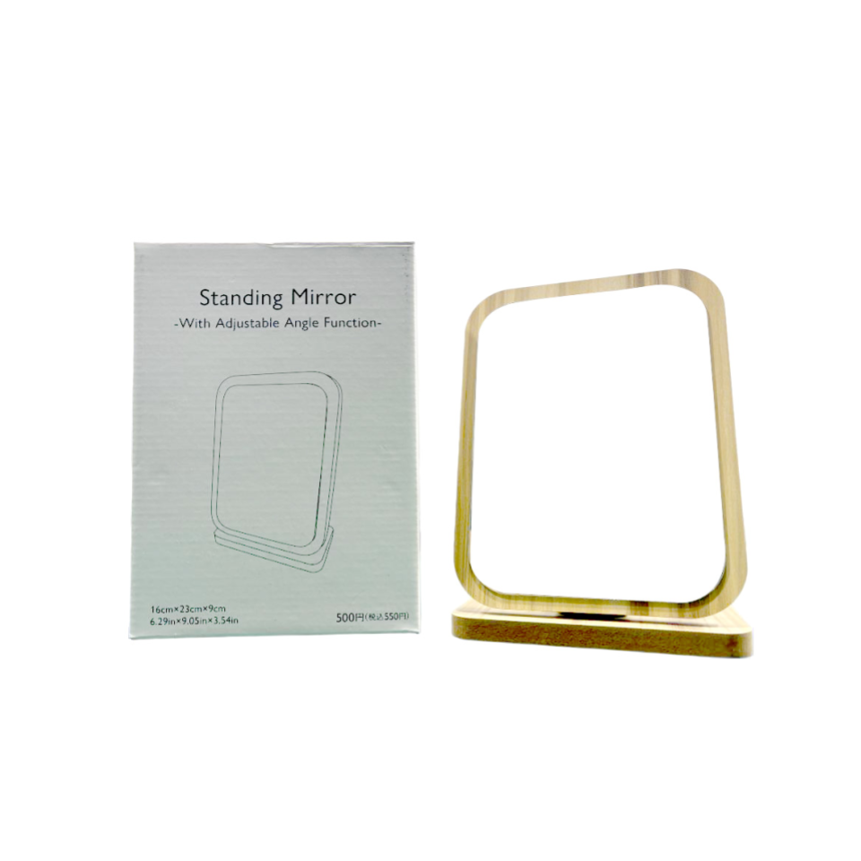 Standing Mirror with Adjustable Angle Function