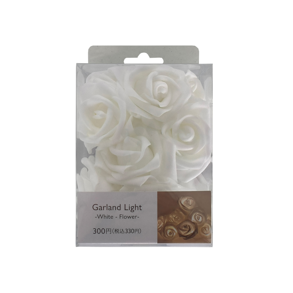 Garland Light Flower White 10LED