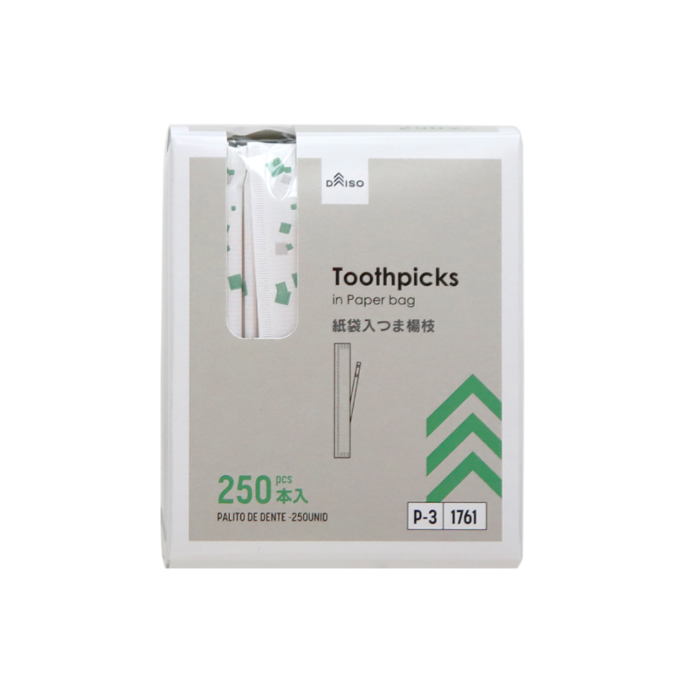 Toothpicks in Paper Bag 250pcs