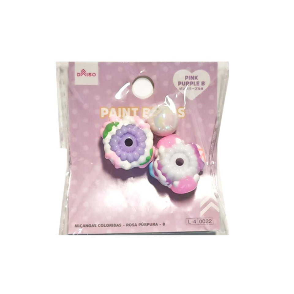 Paint Beads Pink Purple B