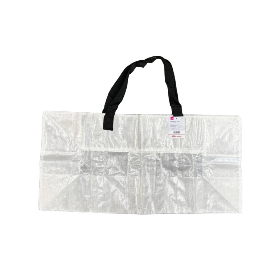 Big Multi Bag Clear with Pocket