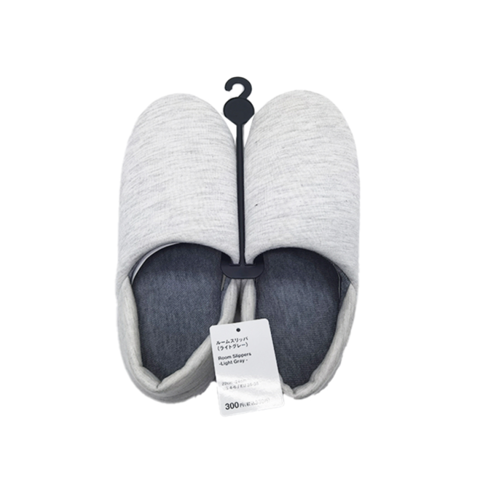 Room Slippers Light Gray EU 35-38