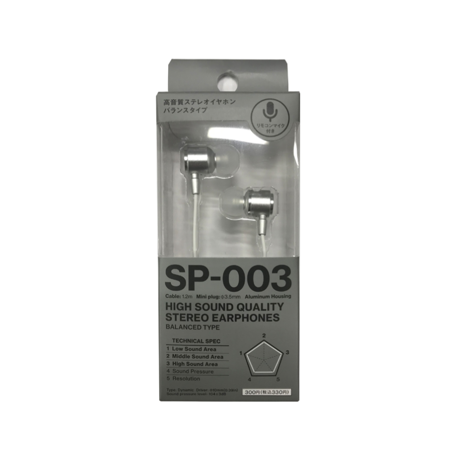 High Quality Stereo Earphones with Microphone SP-003