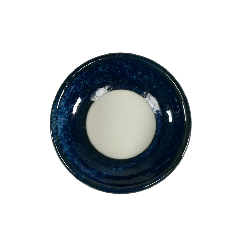 Komo Condiment Plate Round Pattern