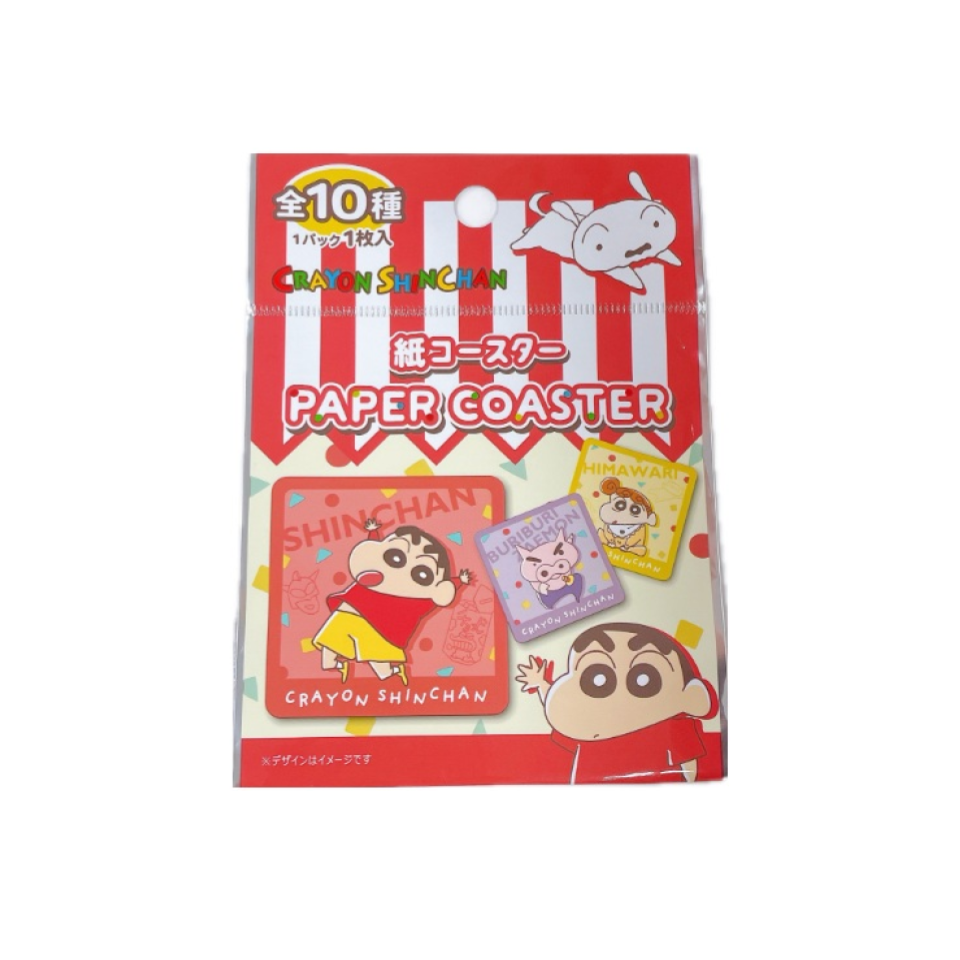Paper Coaster Crayon Shin-chan Friends