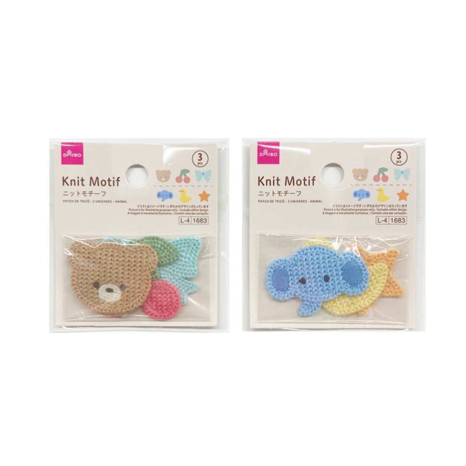 Knit Motif Animal