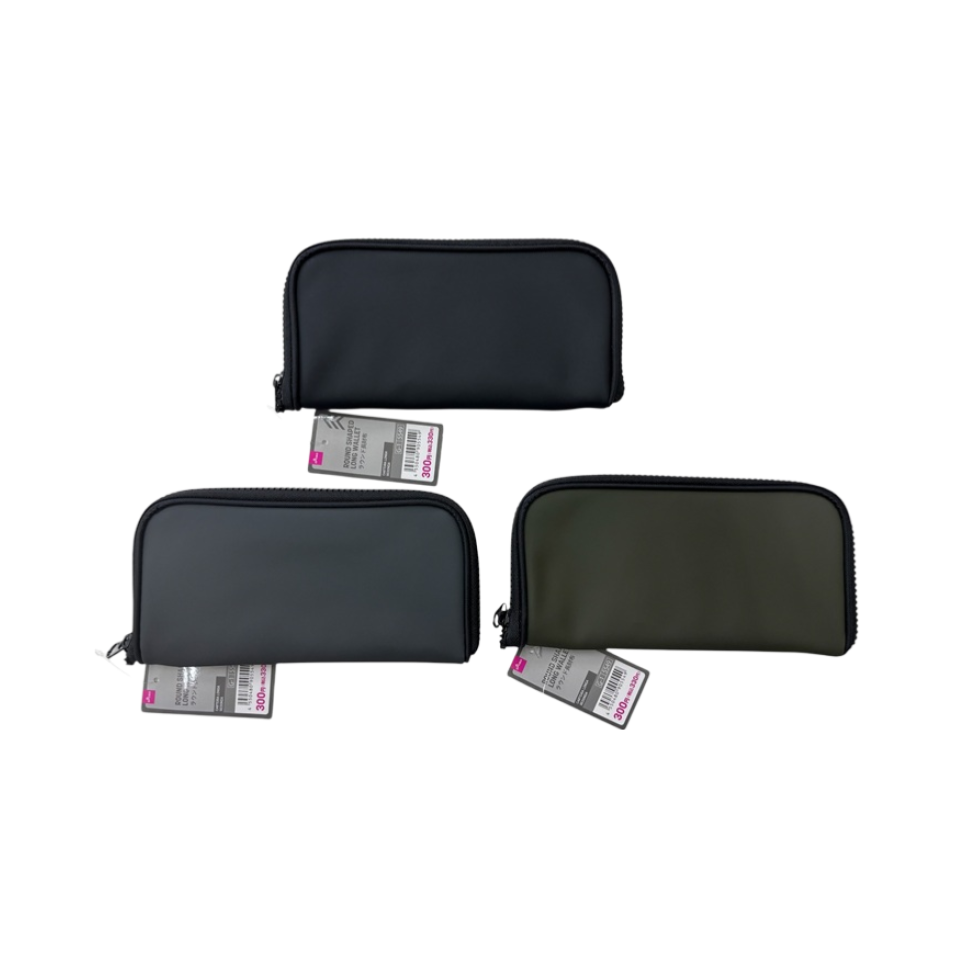 Round Shaped Long Wallet