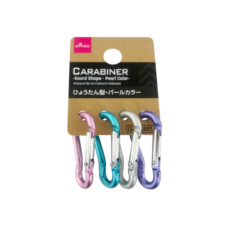 Carabiner Gourd Shape Pearl Color
