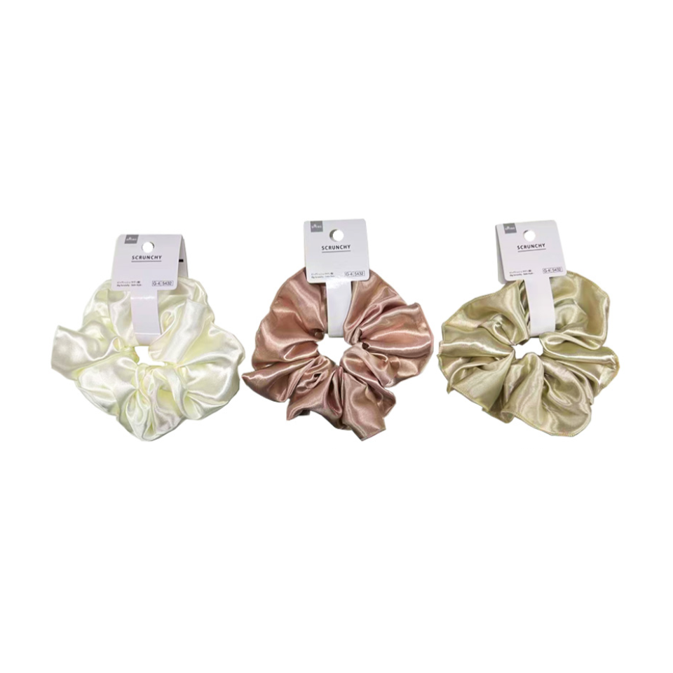 Big Scrunchy Satin Style