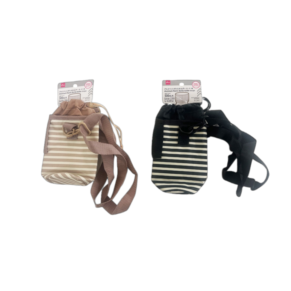 Aluminum Plastic Bottle Holder Stripe