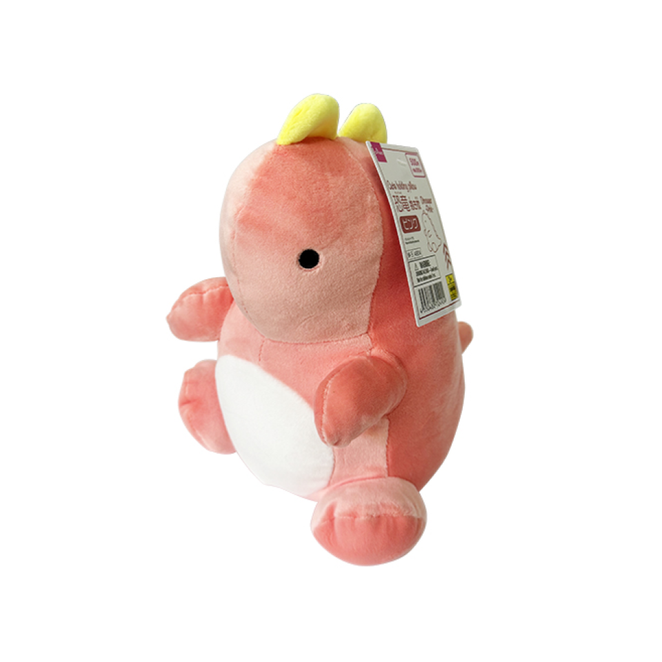 Cute Holding Pillow Dinosaur Pink