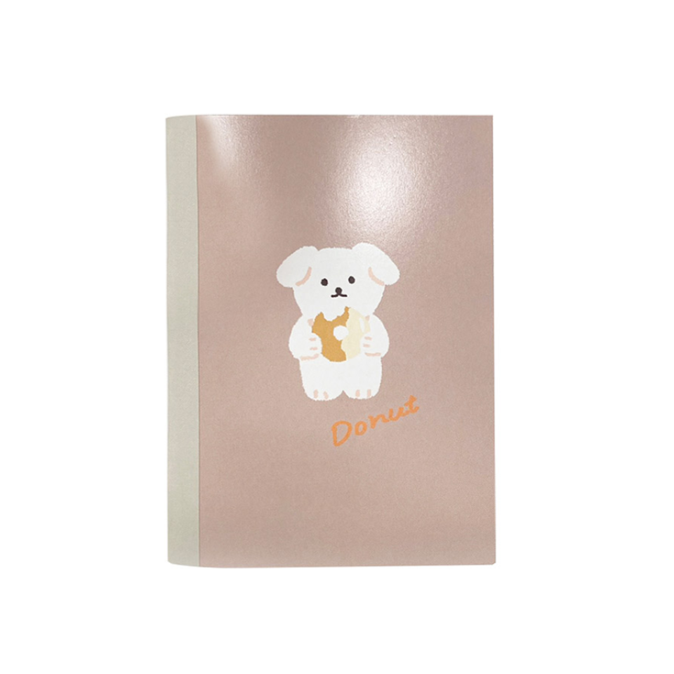 Notebook A6 7mm Ruled Line Dog 2