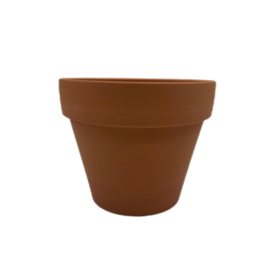 Unglazed Terracotta Flowerpot No. 7 21cm