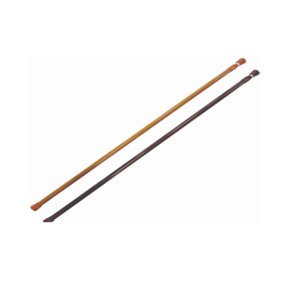 Spring Tension Rod White 135-200cm
