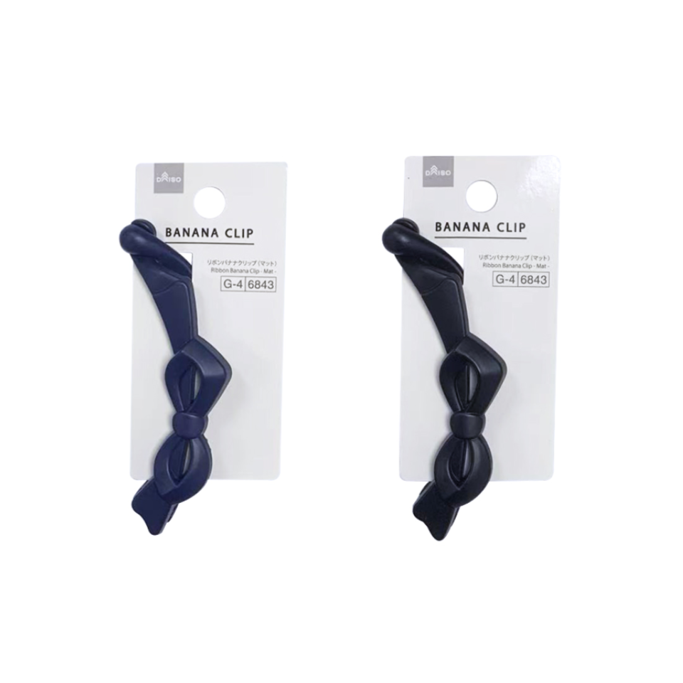 Ribbon Banana Clip Matte