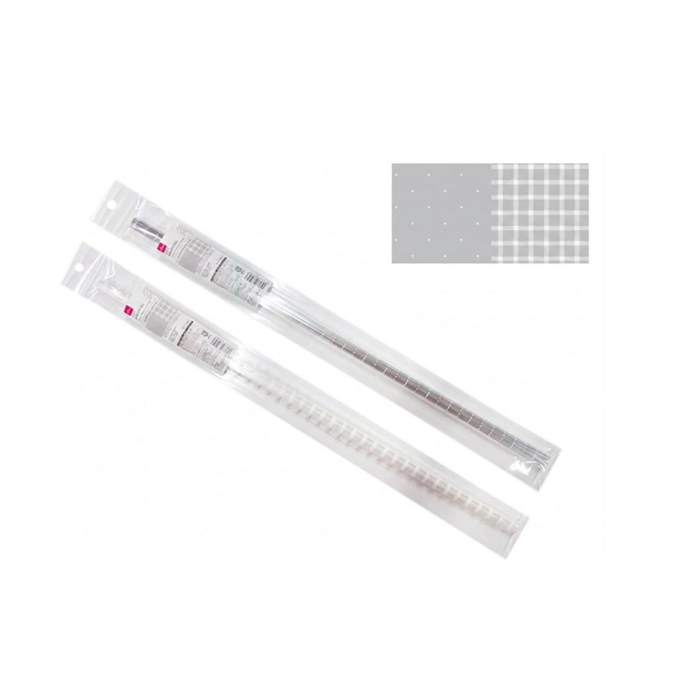 Clear Wrapping Sheet Dot Plaid 60cm x 130cm
