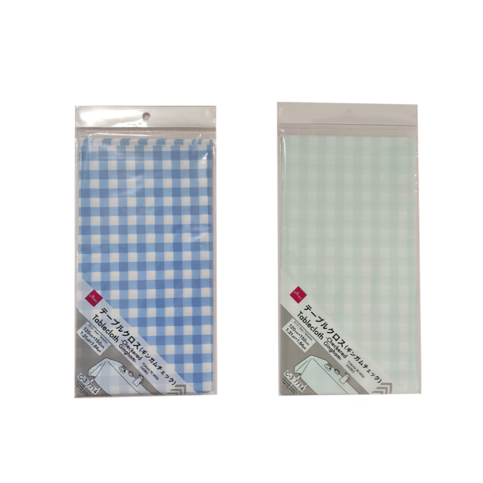 Tablecloth Checkered Gingham 120cm x 150cm