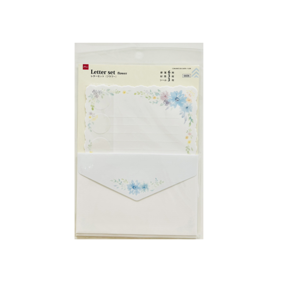 Letter Set Flower