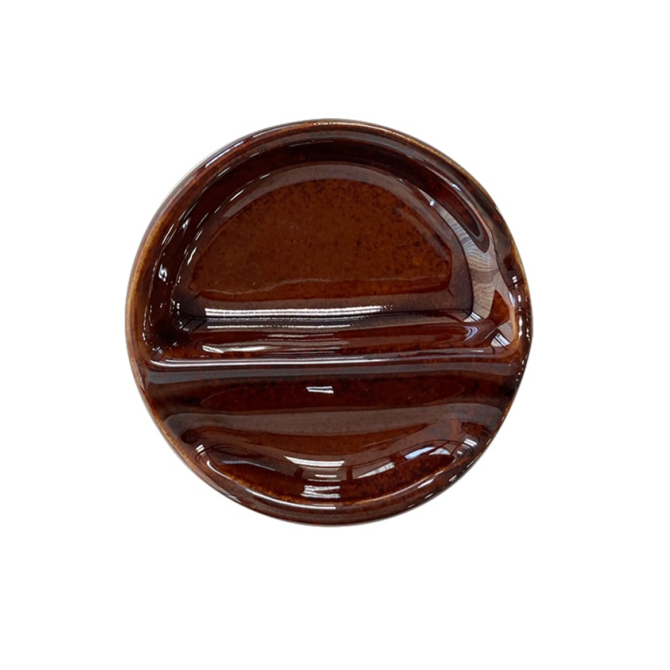 Chopsticks and Cutlery Holder Minoyaki Mamezara Brown