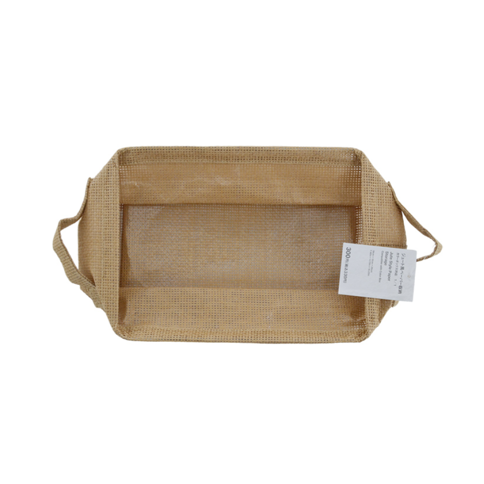 Jute Style Paper Storage