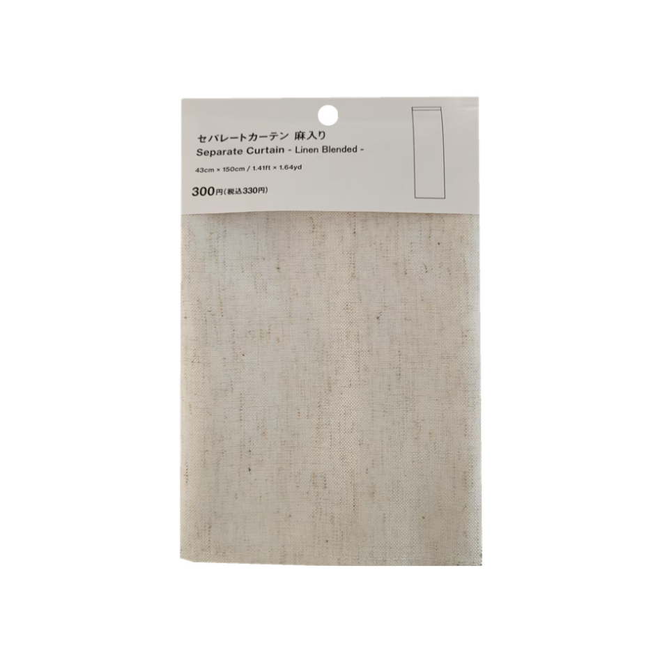 Separate Curtain Linen Blended