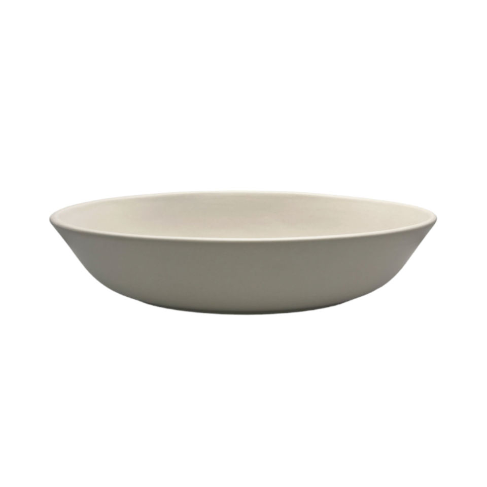 Oval Bowl Neutral 19cm