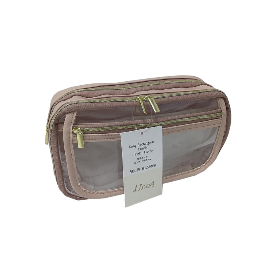 Long Rectangular Pouch Pink LiccA