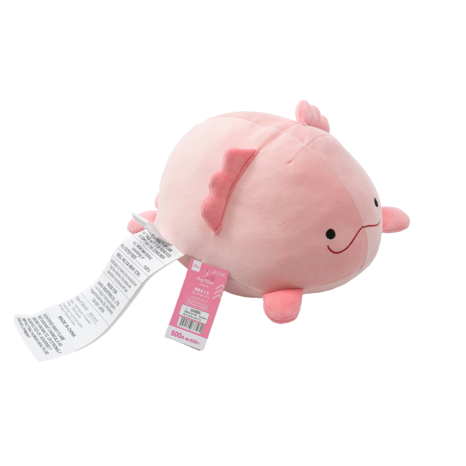 Hug Pillow Axolotl