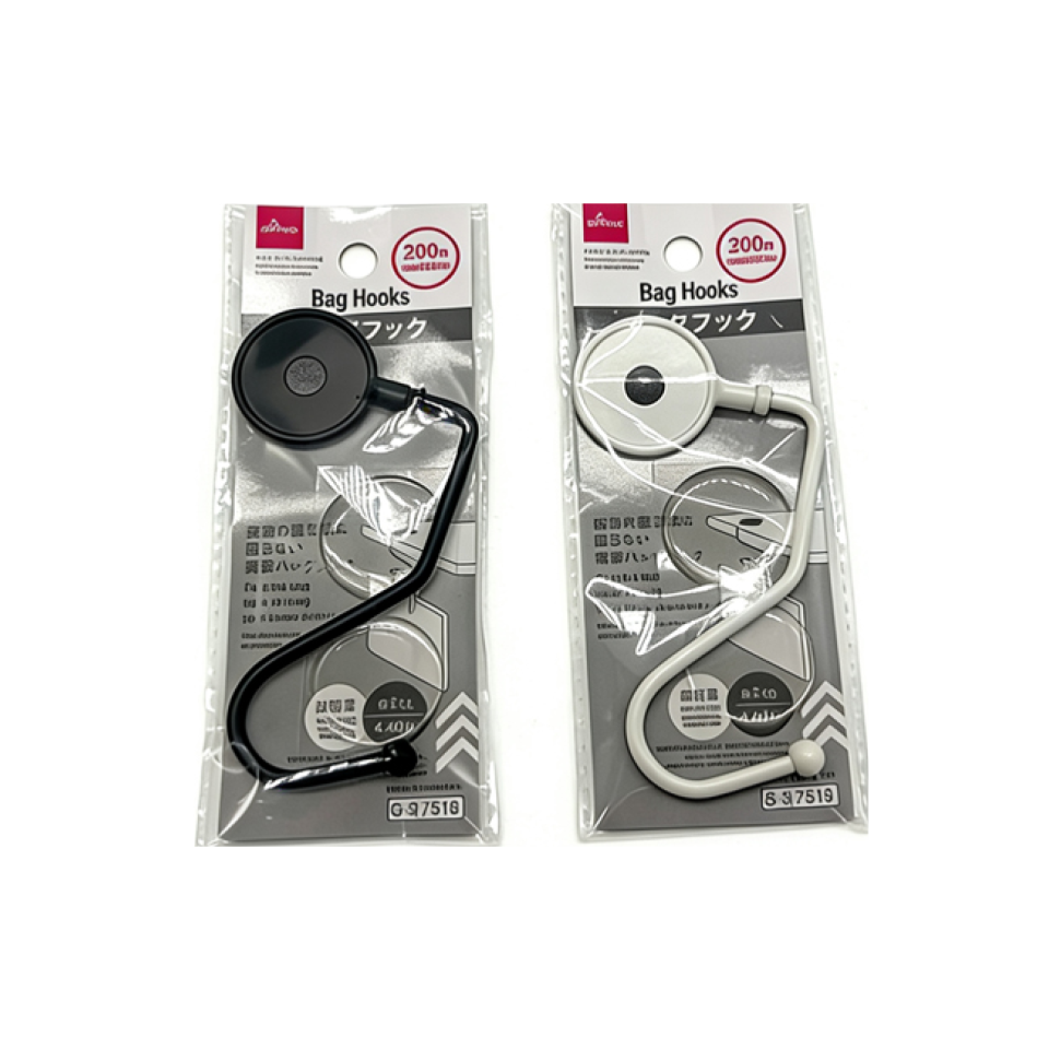 Bag Hooks Black/White