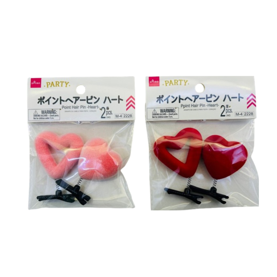 Point Hair Pin Heart