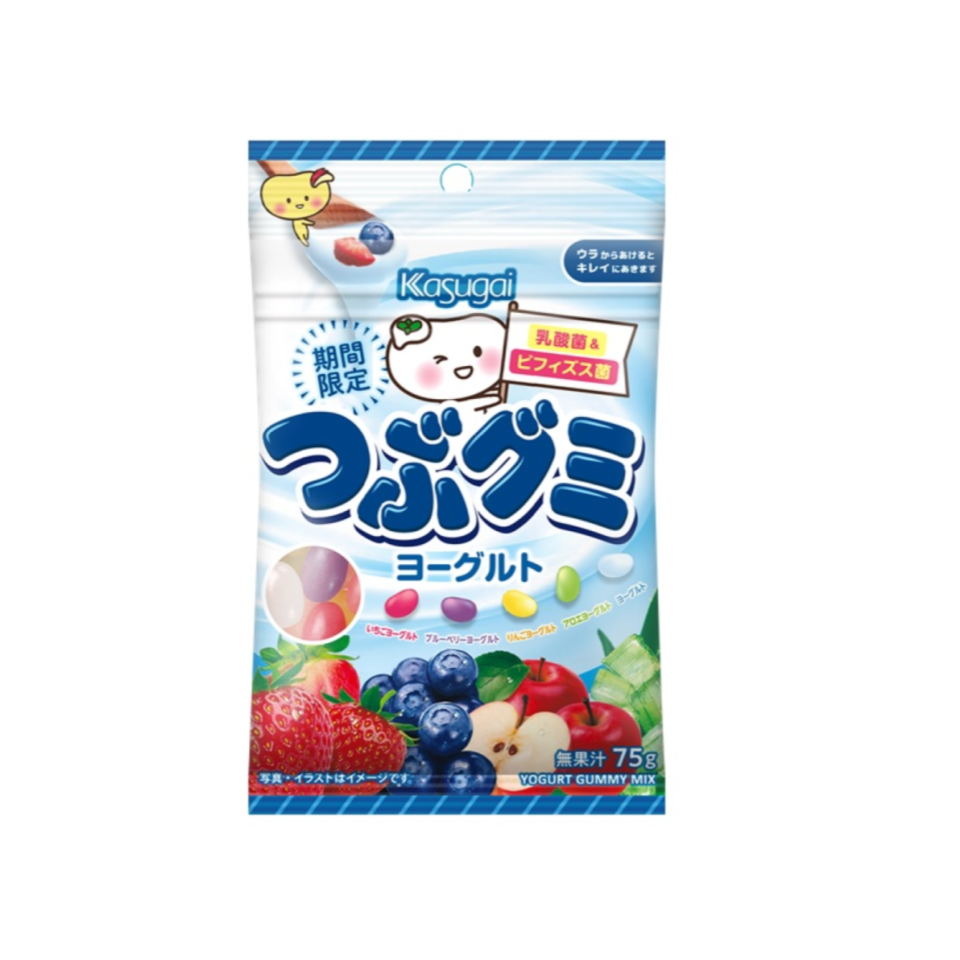 Kasugai Tsubu Gummy Yogurt 75g
