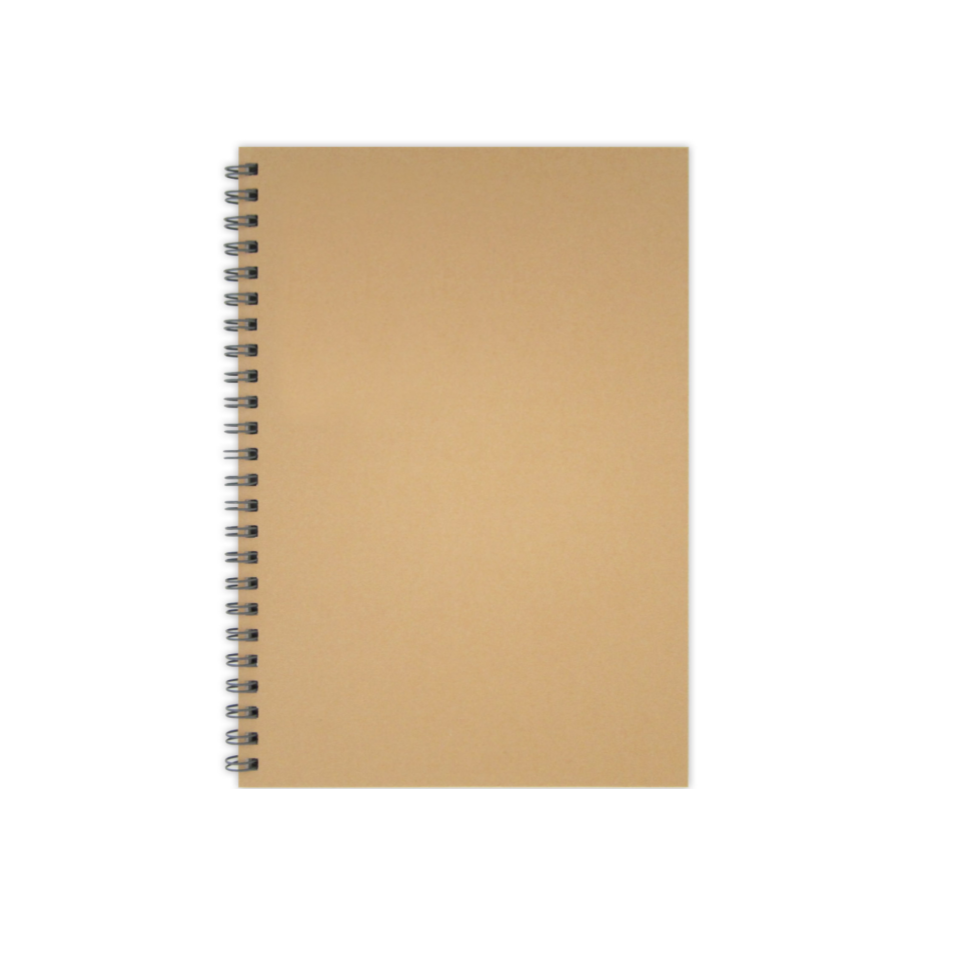 A5 Ring Notebook Natural 7mm Ruled
