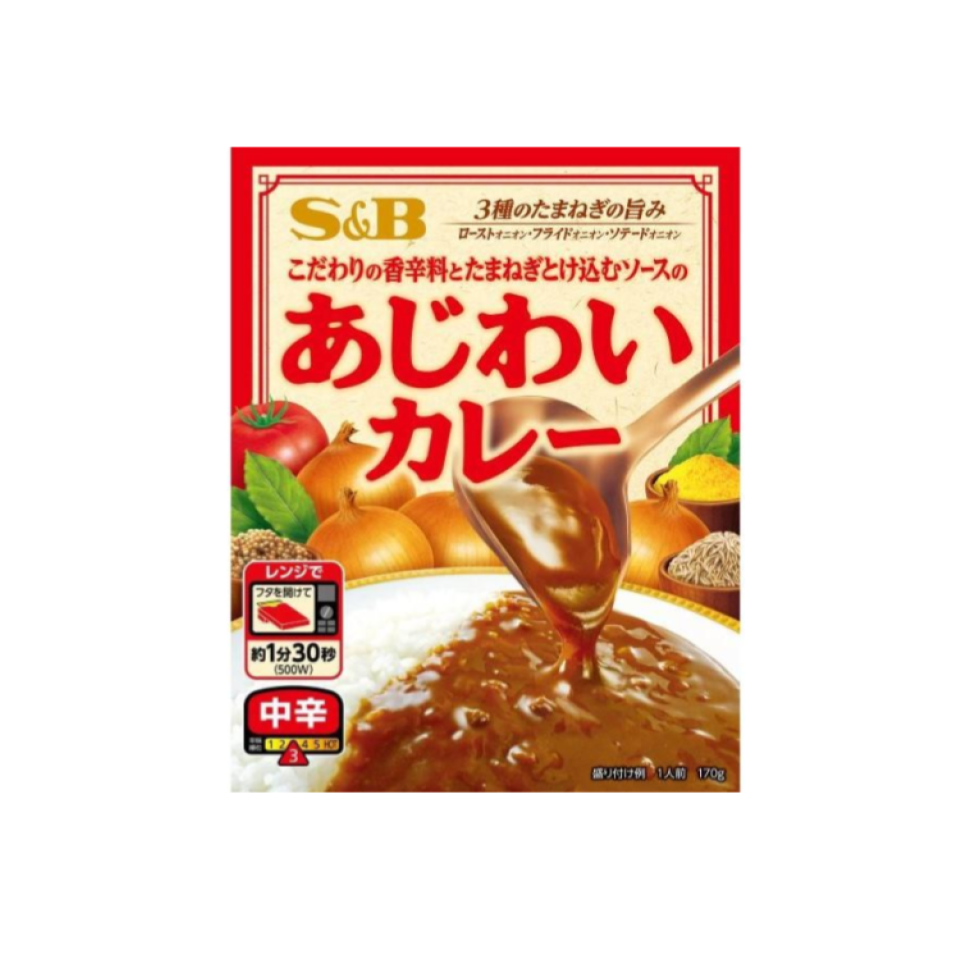 SB Delicious Curry Medium Hot 170g