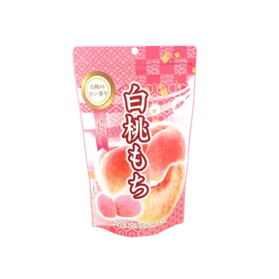 Seiki White Peach Mochi Stand Pack 130g