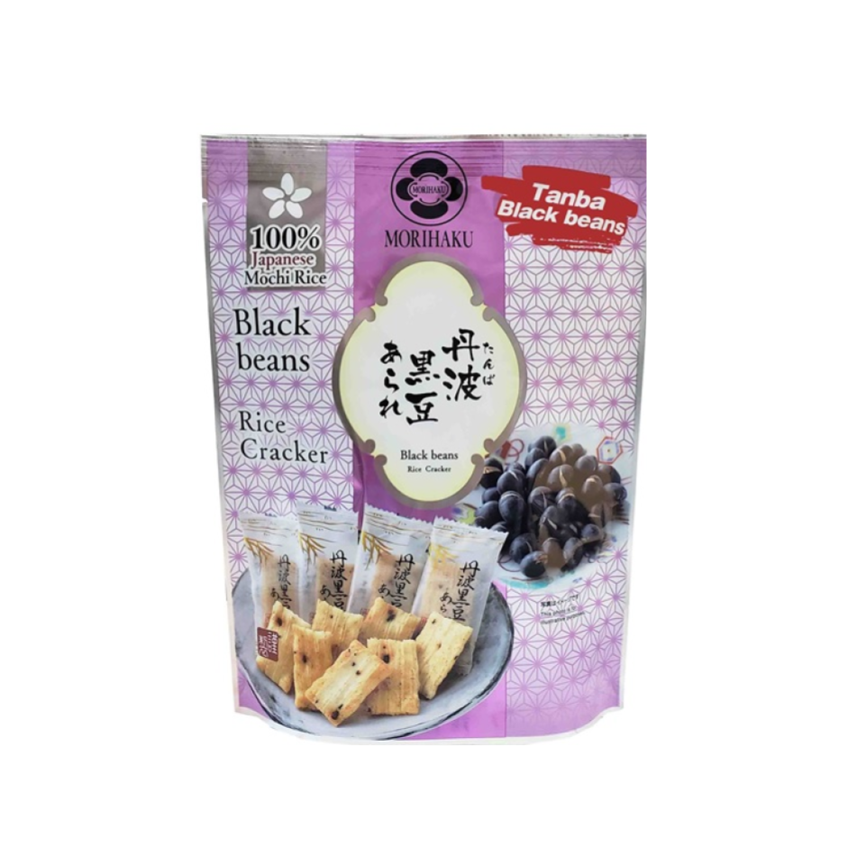 Morishiro Confectionery Y Series Tanba Black Bean Rice Crackers 32g