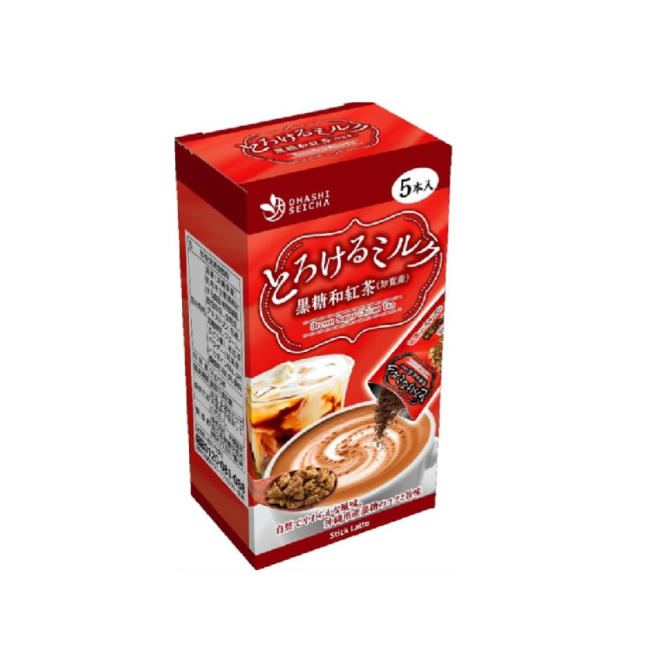 Ohashi Seicha Melting Milk Stick Brown Sugar Japanese Black Tea