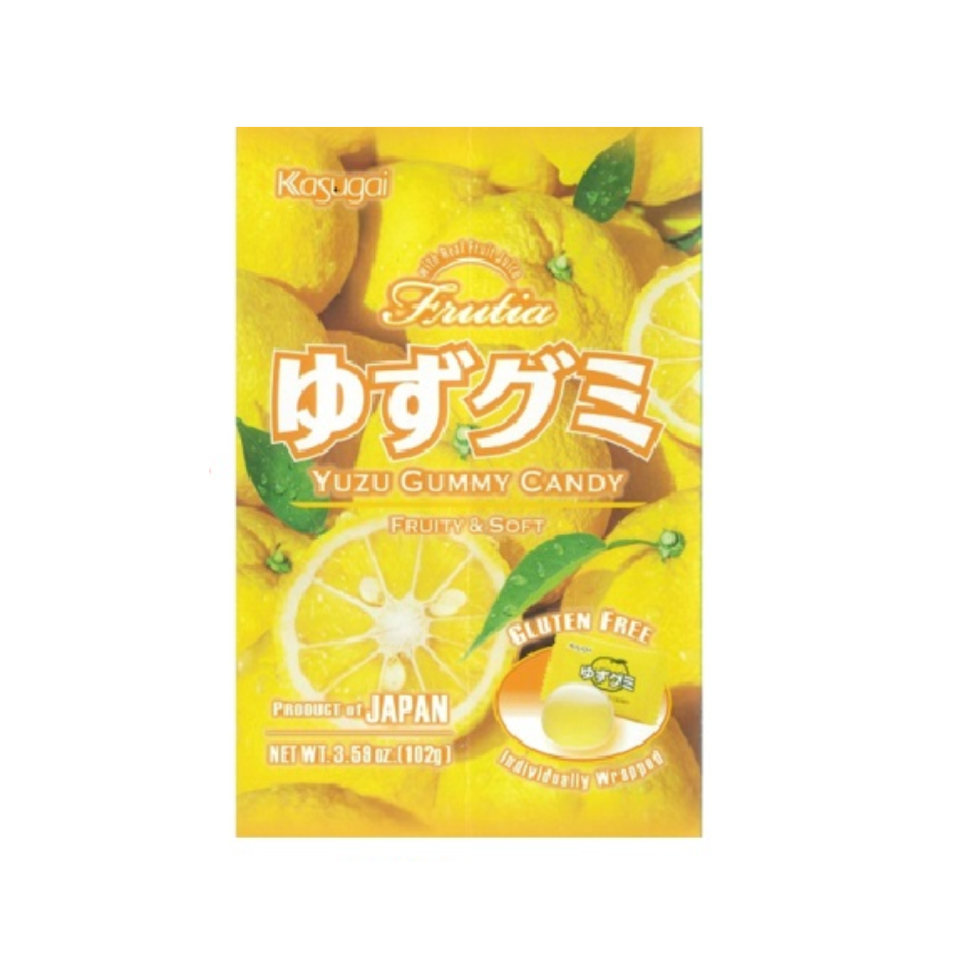 Kasugai Yuzu Gummy 102g