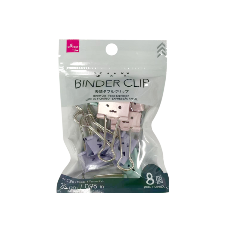 Binder Clip Facial Expression 25mm