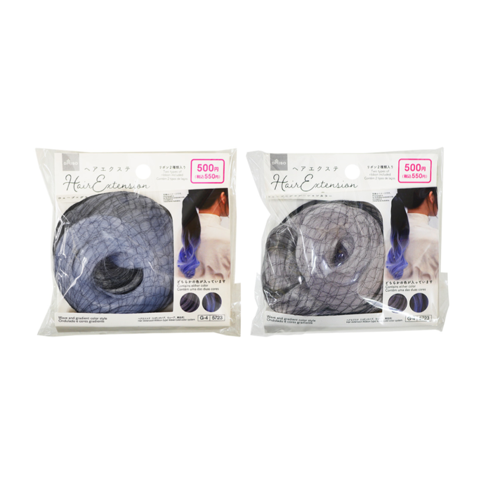 Hair Extension Ribbon Type Wave Cold Color System