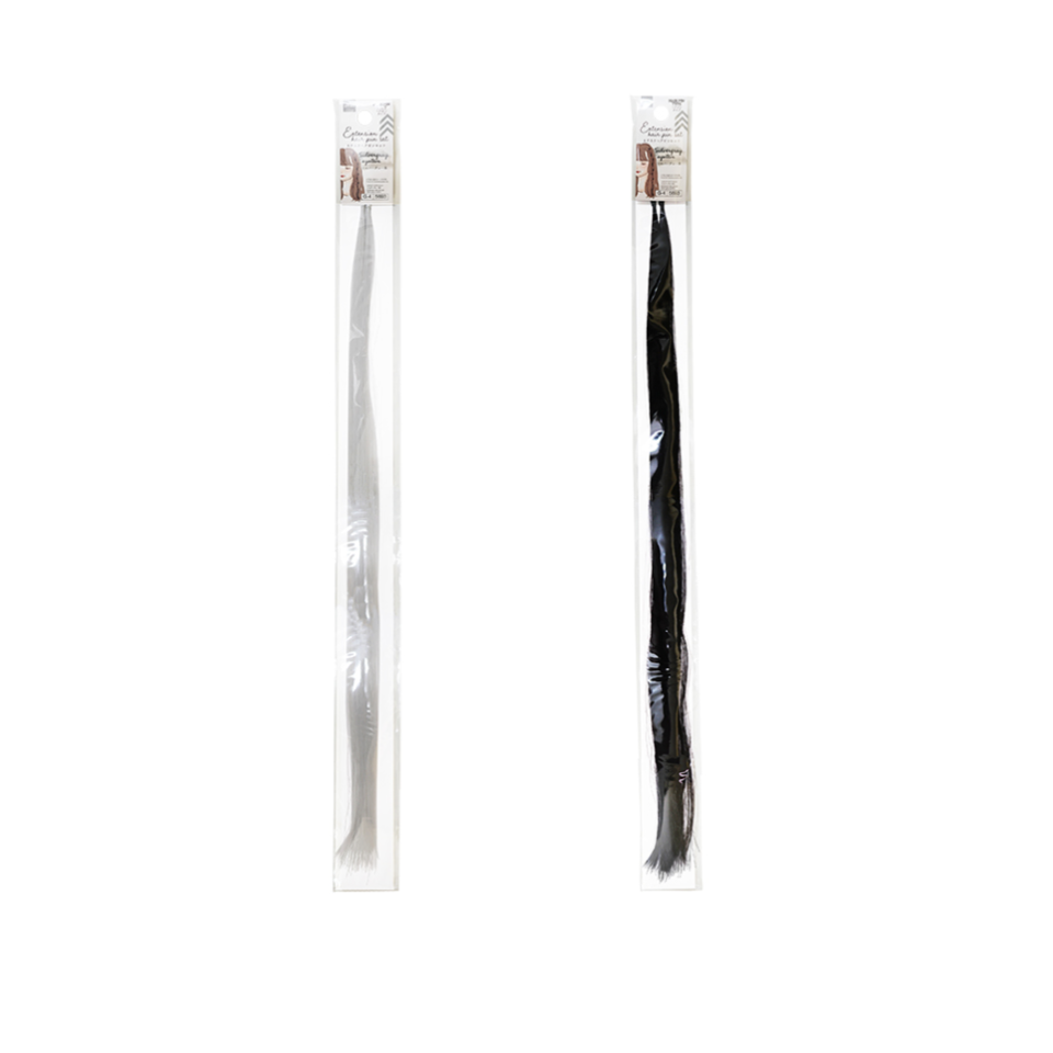 Extension Hair Pin Set Silver Gray System