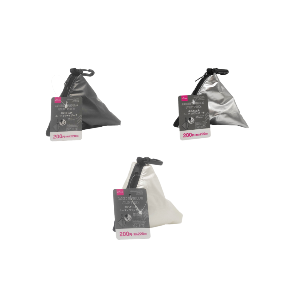 Padded Triangular Utility Pouch