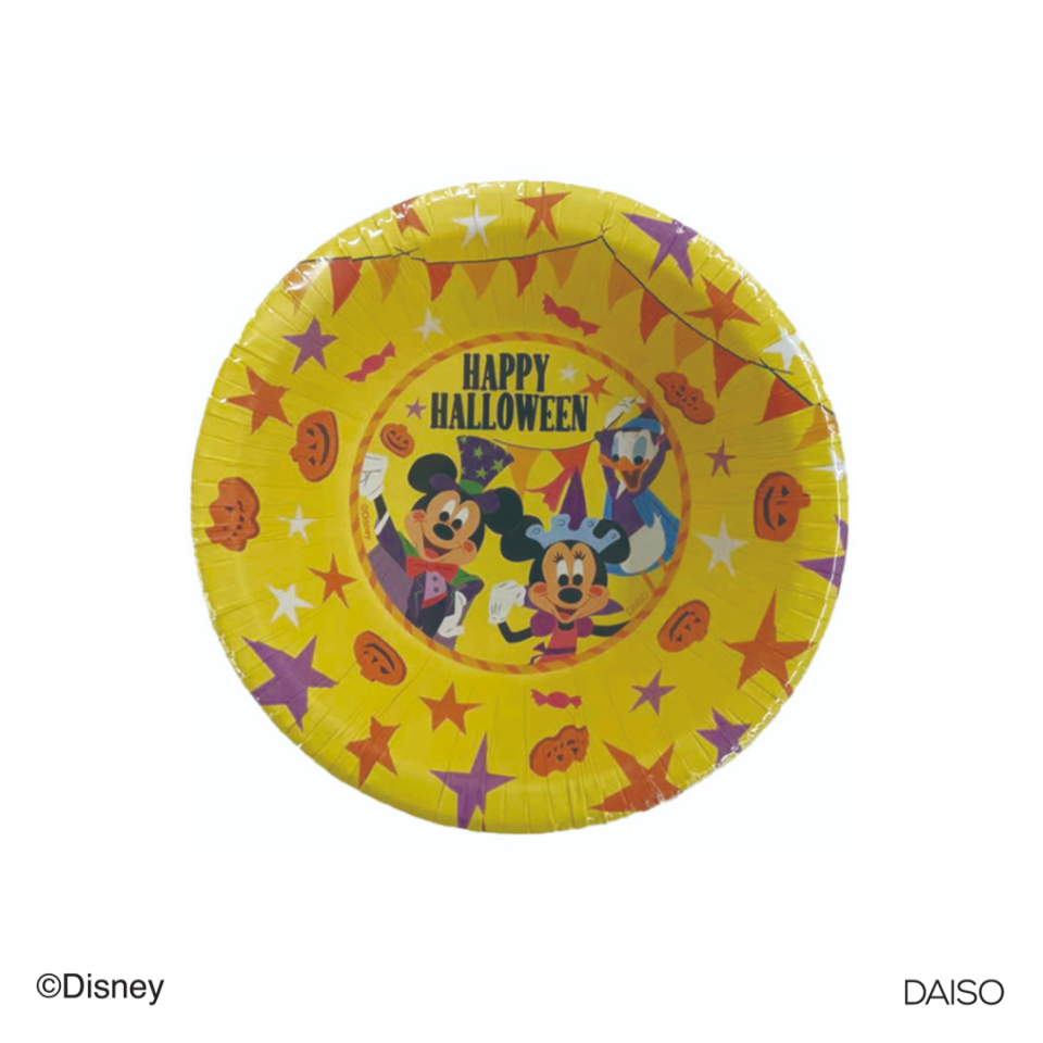 Paper Bowl Halloween Mickey and Friends 5.90in