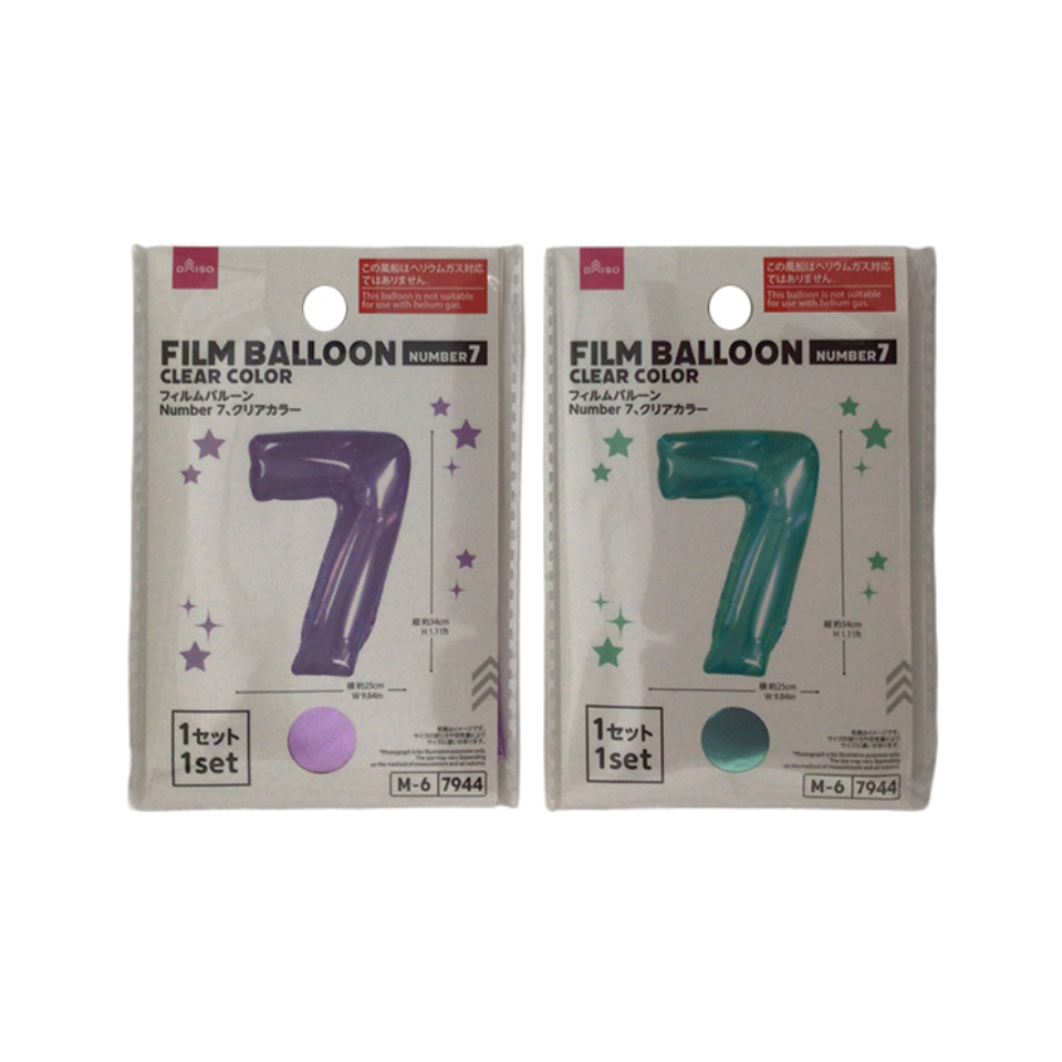 Film Balloon No.7 Clear Color