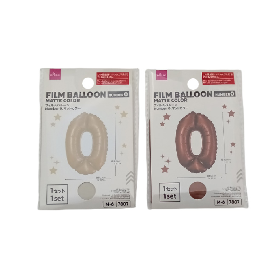 Film Balloon No.0 Matte Color