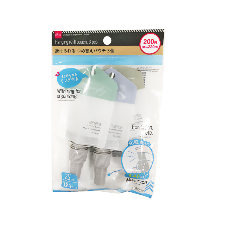 Hanging Refill Pouch Mist Type with Ring