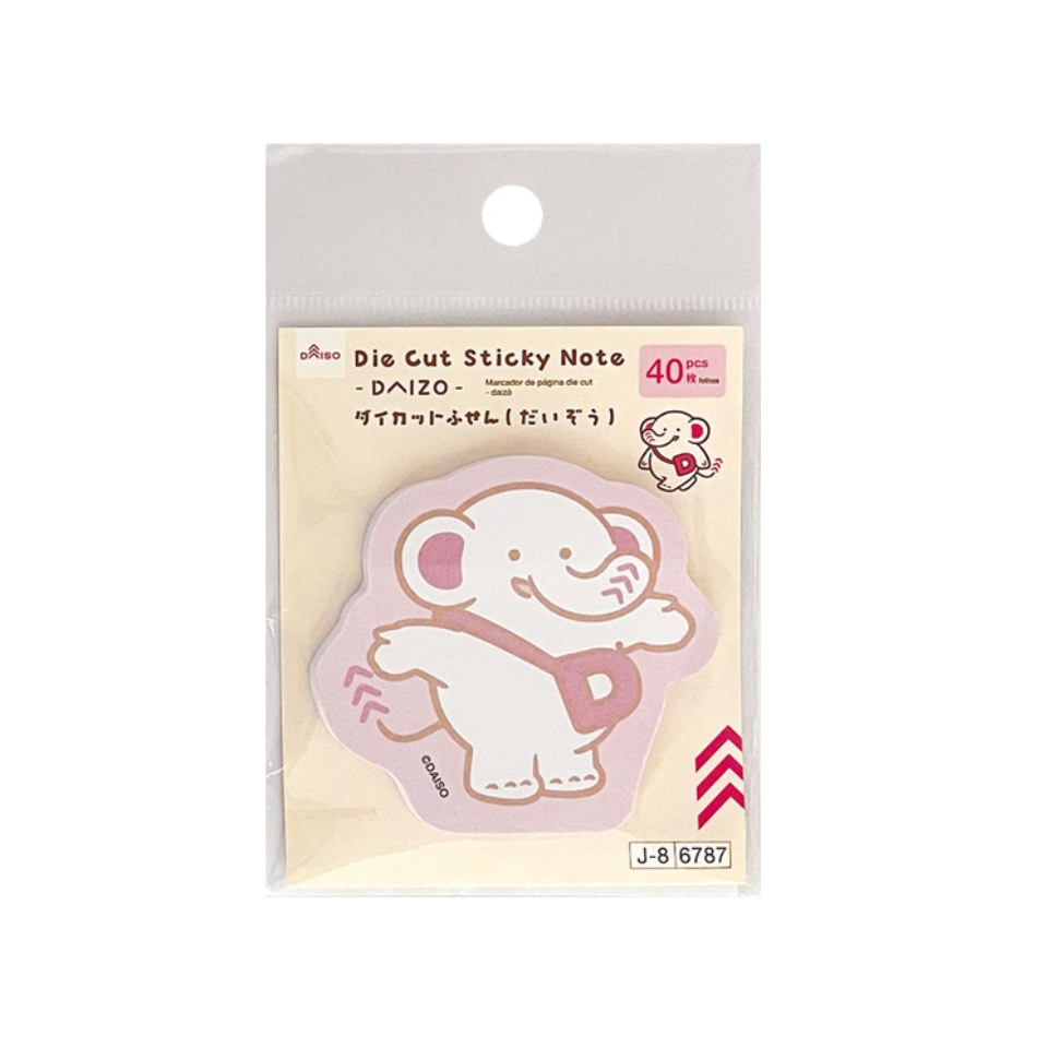 Die Cut Sticky Note Daizo