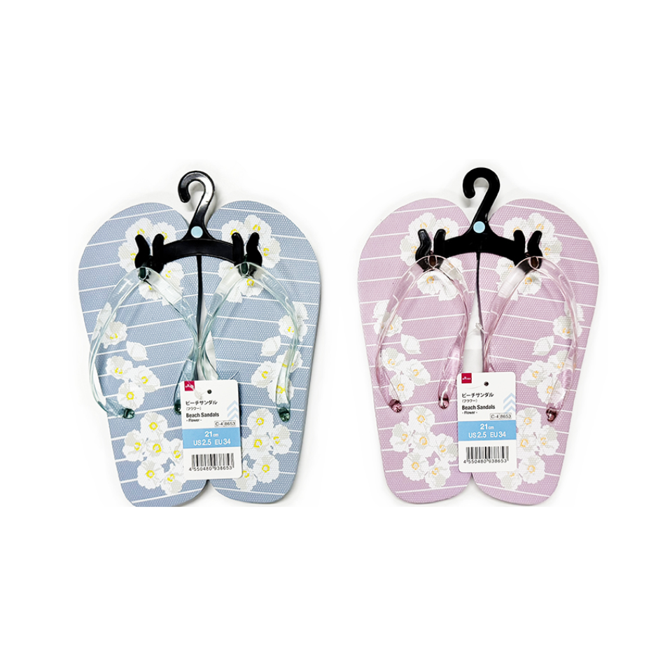 Beach Sandals Flower 21cm