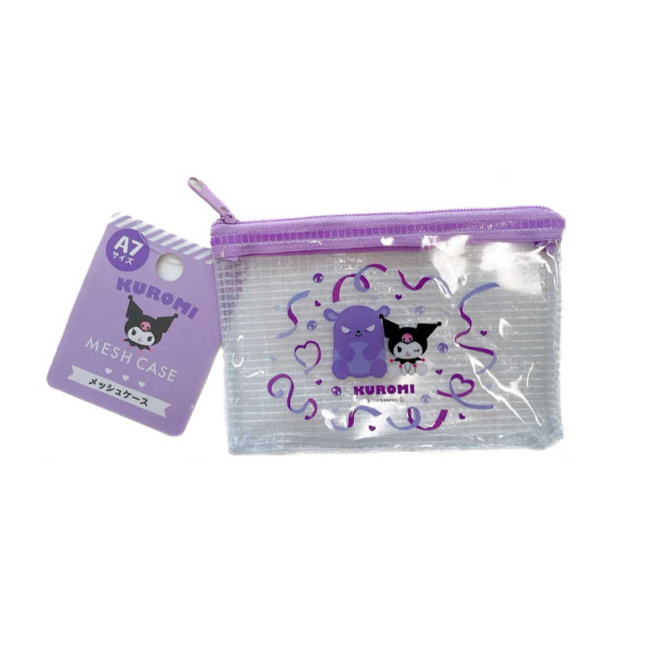 PVC Mesh Case A7 Kuromi Purple