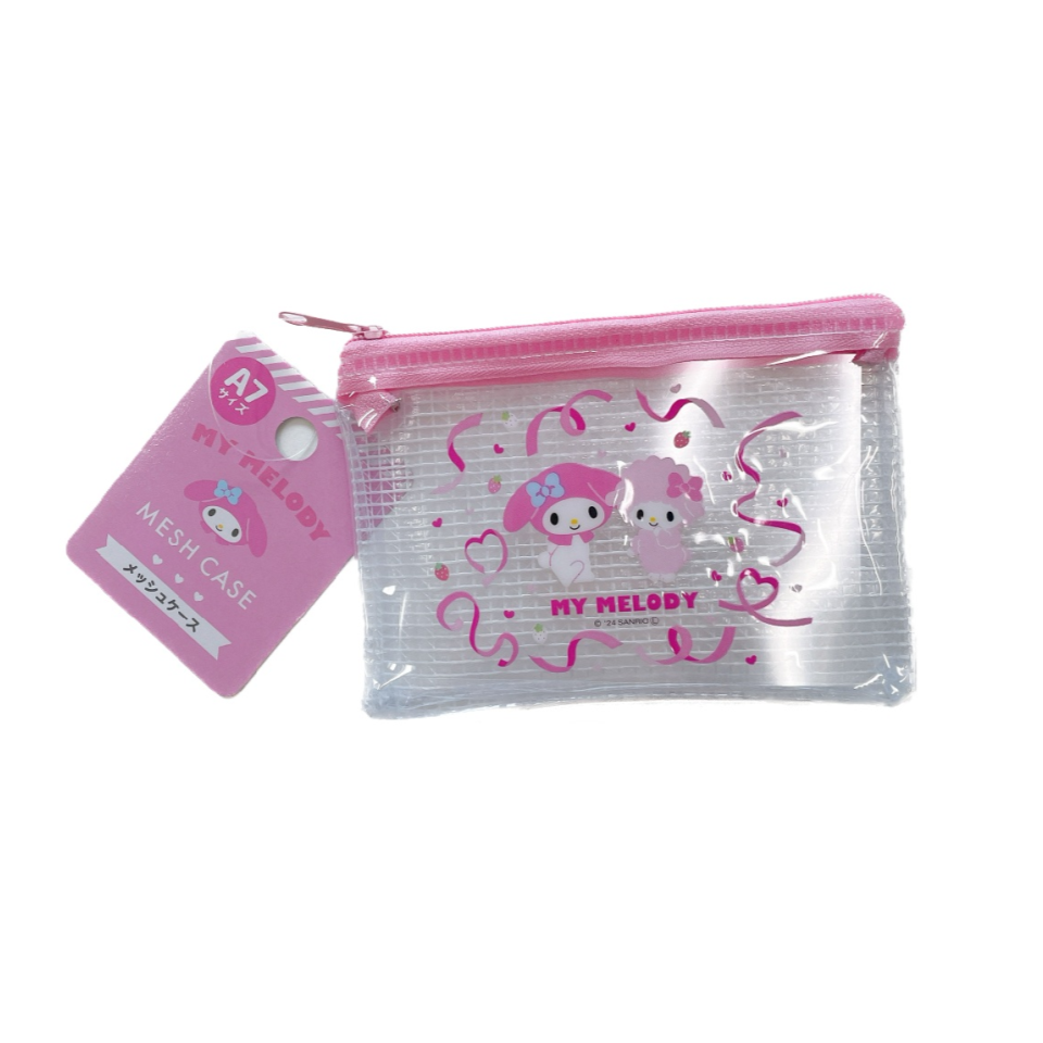 PVC Mesh Case A7 My Melody Pink